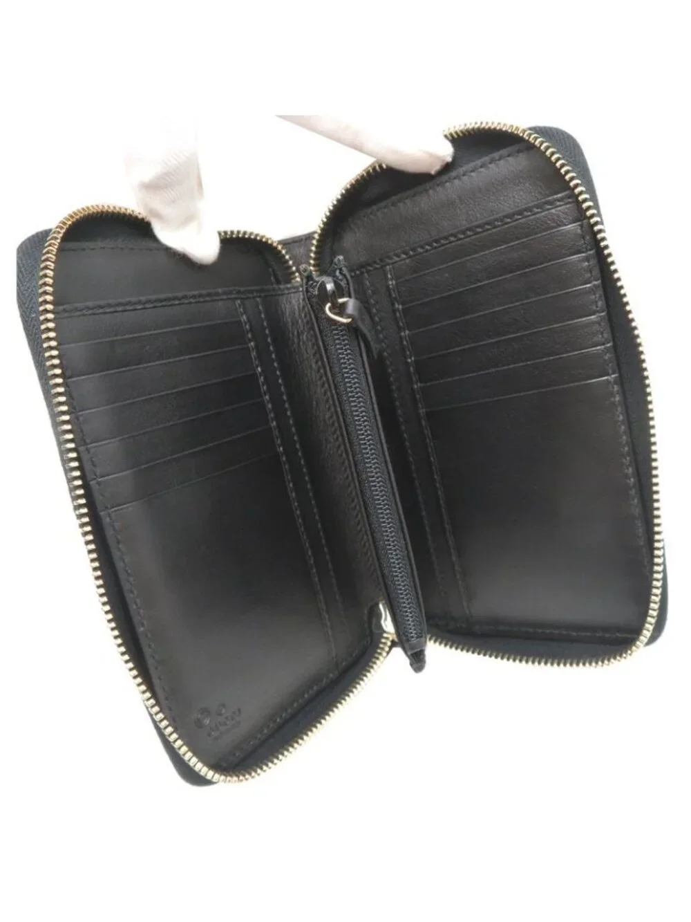 ★SOLD★ Gucci Bifold Wallet Black - Picture 5 of 10